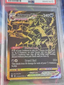 Pokemon TCG Eternatus VMAX Shining Fates Holo Card SV122/SV122 PSA 10 - Image 5