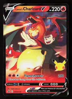 Lance's Charizard V Promo SWSH: Sword & Shield Promo Cards SWSH133 NM - Image 1