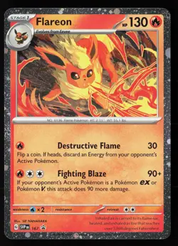 Flareon - (Cosmos Holo) Promo SV: Scarlet & Violet Promo Cards 167 NM - Image 1