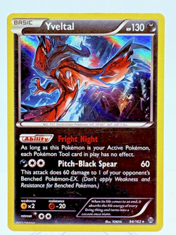 Pokemon Cards Yveltal 94/162 BREAKthrough XY Holo Rare NM - Image 1