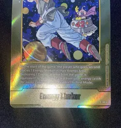 Dragon Ball Super Card Game Bandai Foil Energy Marker Son Goku E-90 Single Card - Image 5