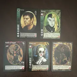 Vampire The Eternal Struggle Mixed Card Lot Xaviar Duality Fatima - Image 1