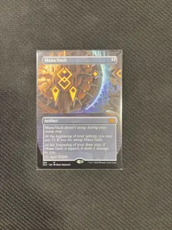 1x Mana Vault - Borderless - Double Masters 2022 (MTG) Unplayed MINT - Image 1
