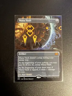 MTG - Mana Vault Borderless - Double Masters 2022 NM - Image 1