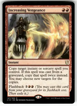 Increasing Vengeance 147 Rare Commander 2019 Magic: The Gathering Near Mint - Image 1