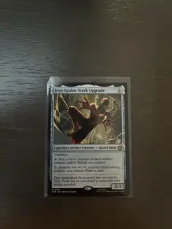 Magic The Gathering Iron Spider, Stark Upgrade Marvel's Spider-Man Regular NM - Image 1