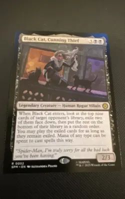 Black Cat, Cunning Thief Marvel's Spider-Man; MTG - Image 1