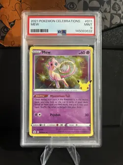 Pokemon Celebrations - Mew 011/025 Holo PSA 9 - Image 1