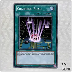 Crashbug Road - GENF-EN050 - Common Unlimited Yugioh - Image 1