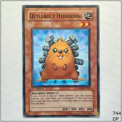 Quillbolt Hedgehog - DP08-EN005 - Common 1st Edition Yugioh - Image 1