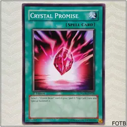 Crystal Promise - FOTB-EN036 - Common 1st Edition Yugioh - Image 1