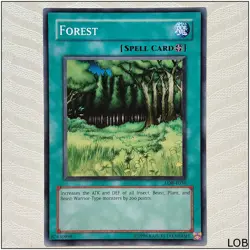 Forest - LOB-E036 - Common Unlimited Yugioh - Image 1