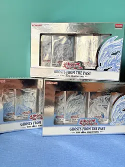 Bundle Of 3 x YuGiOh! Ghosts From the Past: The 2nd Haunting Booster Box Sealed 4012927943953 - Image 1