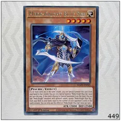 Mekk-Knight Blue Sky - MAZE-EN043 - Rare 1st Edition Yugioh - Image 1