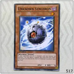 Unknown Synchron - EXVC-EN002 - Common 1st Edition Yugioh - Image 1
