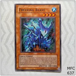 Freezing Beast - MFC-017 - Common Unlimited Yugioh - Image 1