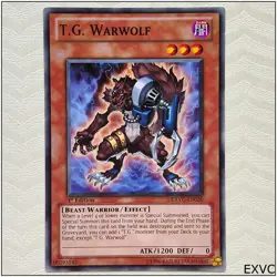 T.G. Warwolf - EXVC-EN020 - Common 1st Edition Yugioh - Image 1