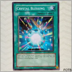 Crystal Blessing - FOTB-EN034 - Common 1st Edition Yugioh - Image 1