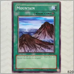 Mountain - LOB-048 - Common Unlimited Yugioh - Image 1