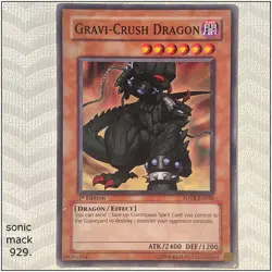 Gravi-Crush Dragon - FOTB-EN030 - Common 1st Edition Yugioh - Image 1