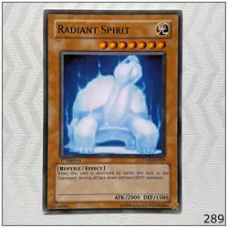 Radiant Spirit - STON-EN029 - Common 1st Edition Yugioh - Image 1