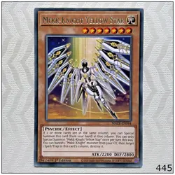 Mekk-Knight Yellow Star - MAZE-EN044 - Rare 1st Edition Yugioh - Image 1