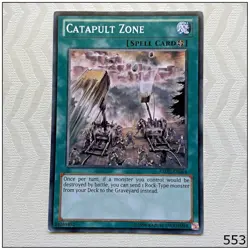 Catapult Zone - REDU-EN064 - Common Unlimited Yugioh - Image 1