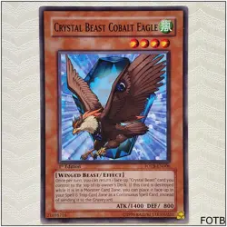 Crystal Beast Cobalt Eagle - FOTB-EN006 - Common 1st Edition Yugioh - Image 1