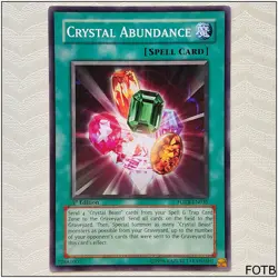 Crystal Abundance - FOTB-EN035 - Common 1st Edition Yugioh - Image 1