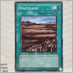 Wasteland - LOB-E037 - Common Unlimited Yugioh - Image 1