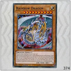 Rainbow Dragon - LED2-EN043 - Common 1st Edition Yugioh - Image 1