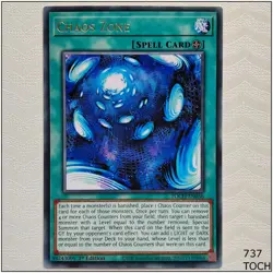 Chaos Zone - TOCH-EN056 - Rare 1st Edition Yugioh - Image 1