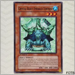 Crystal Beast Emerald Tortoise - FOTB-EN003 - Common 1st Edition Yugioh - Image 1