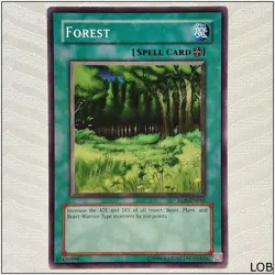 Forest - LOB-EN046 - Common Unlimited Yugioh - Image 1