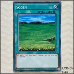 Sogen - LOB-EN049 - Common Unlimited Yugioh - Image 1