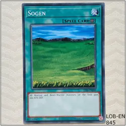 Sogen - LOB-EN049 - Common Unlimited Yugioh - Image 1