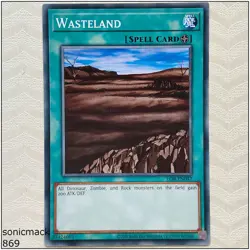 Wasteland - LOB-EN047 - Common Unlimited Yugioh - Image 1