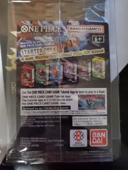One Piece x Dodgers Collaborative Promo Card Monkey D. Luffy (Sealed) - Image 2