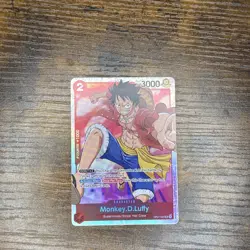 Monkey.D.Luffy OP01-024 - One Piece TCG - SR Near-Mint Super Rare English - Image 1