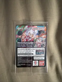 One Piece Monkey.D.Luffy US Voyage Rutgers College Basketball Promo Card-Sealed - Image 3