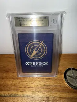 BGS 10 PRISTINE Portgas D Ace Manga OP02-013 English One Piece - Image 3