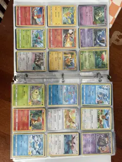 Vintage Pokemon Binder Collection 31 Pages! 500+ Cards! - Image 3