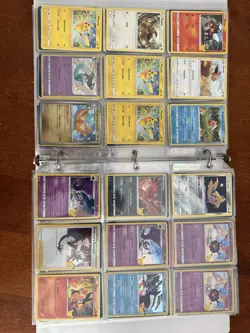 Vintage Pokemon Binder Collection 31 Pages! 500+ Cards! - Image 5