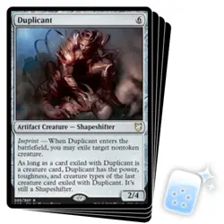 DUPLICANT X4 Commander 2018 Magic MTG MINT CARD - Image 1