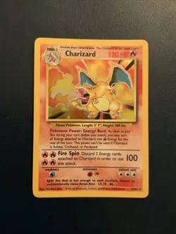 Charizard - Pokemon Card - Set Base - Holo WOTC - Eng - 4/102 - Image 1