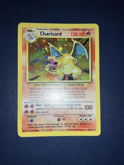 Charizard - Pokemon Card - Set Base - Holo WOTC - Eng - 4/102 - Image 2