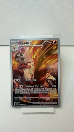 Pokemon Blaziken 192/182 Illustration Rare Destined Rivals TCG Card - Image 1