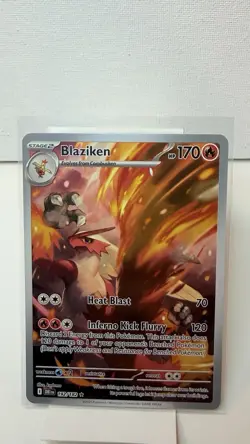 Pokemon Blaziken 192/182 Illustration Rare Destined Rivals TCG Card - Image 2