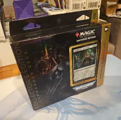 MTG Universes Beyond: Warhammer 40k Necron Dynasties Commander Collector's Ed. - Image 3