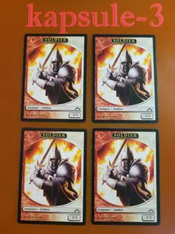 4x Soldier | TOKEN 6/8 | Gatecrash | MTG Magic Cards - Image 1